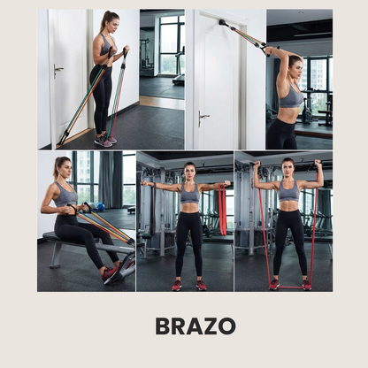 COMBO Fitness 11 piezas anclaje+ banadas - FULL MEGA TIENDAS