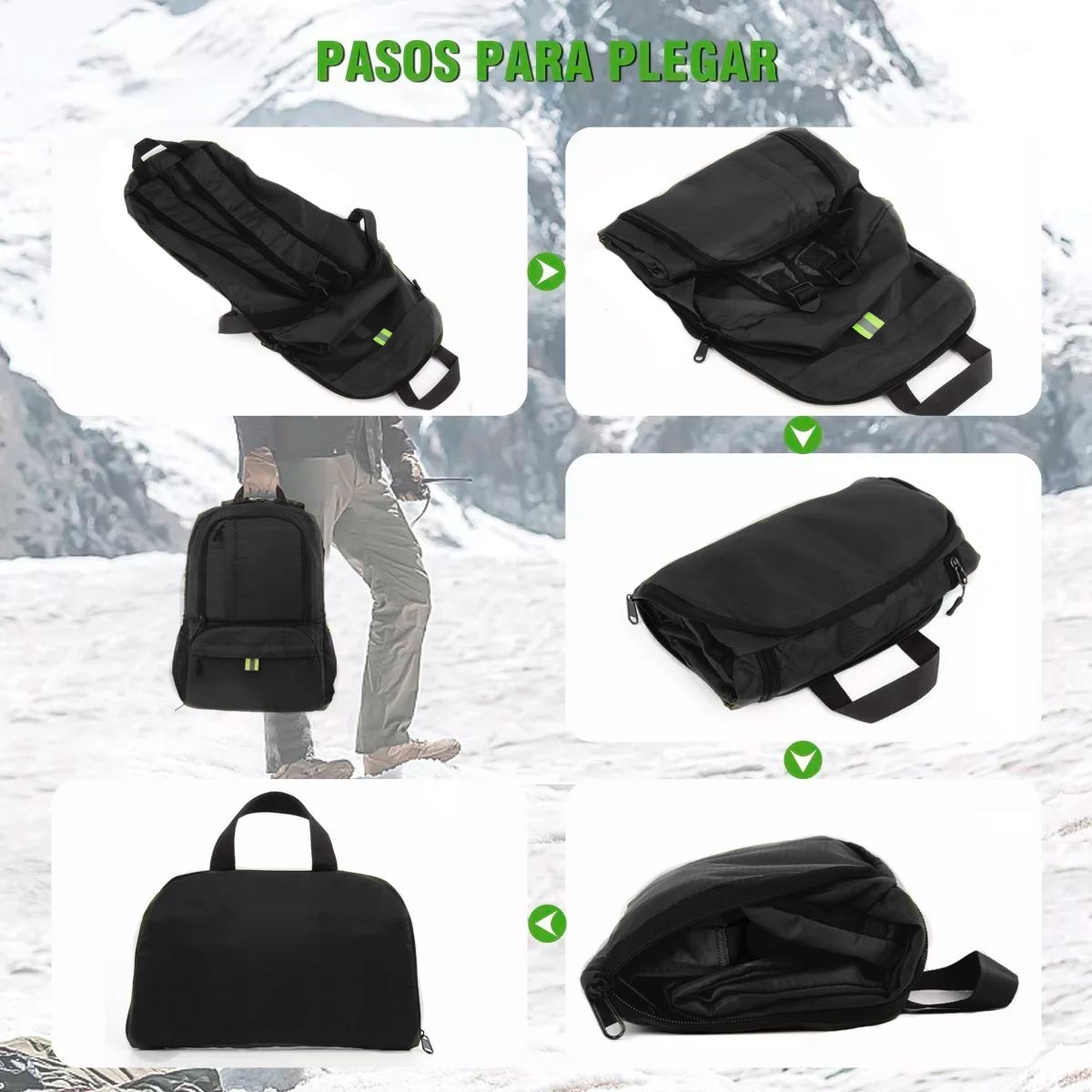 Morral Impermeable Plegable EA-1954 - FULL MEGA TIENDAS