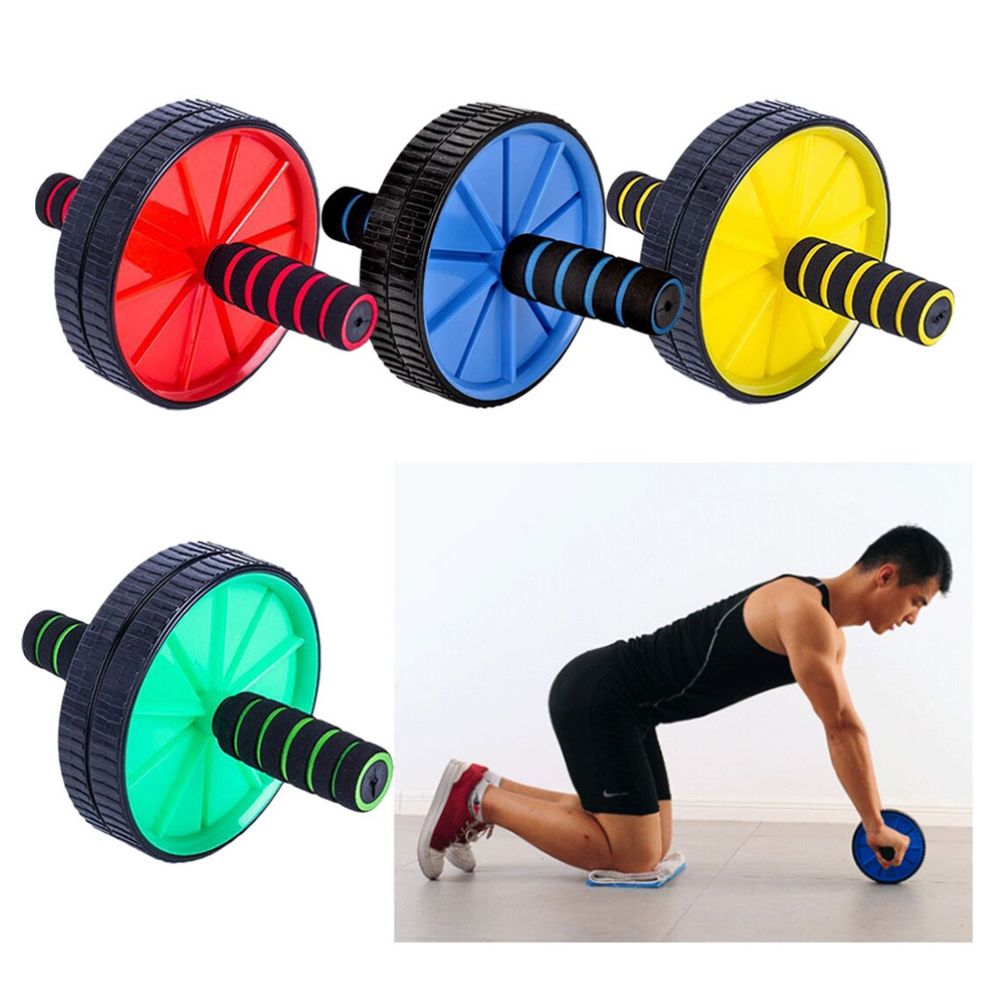Rueda Abdominal Rodillo Giratorio Amaril - FULL MEGA TIENDAS