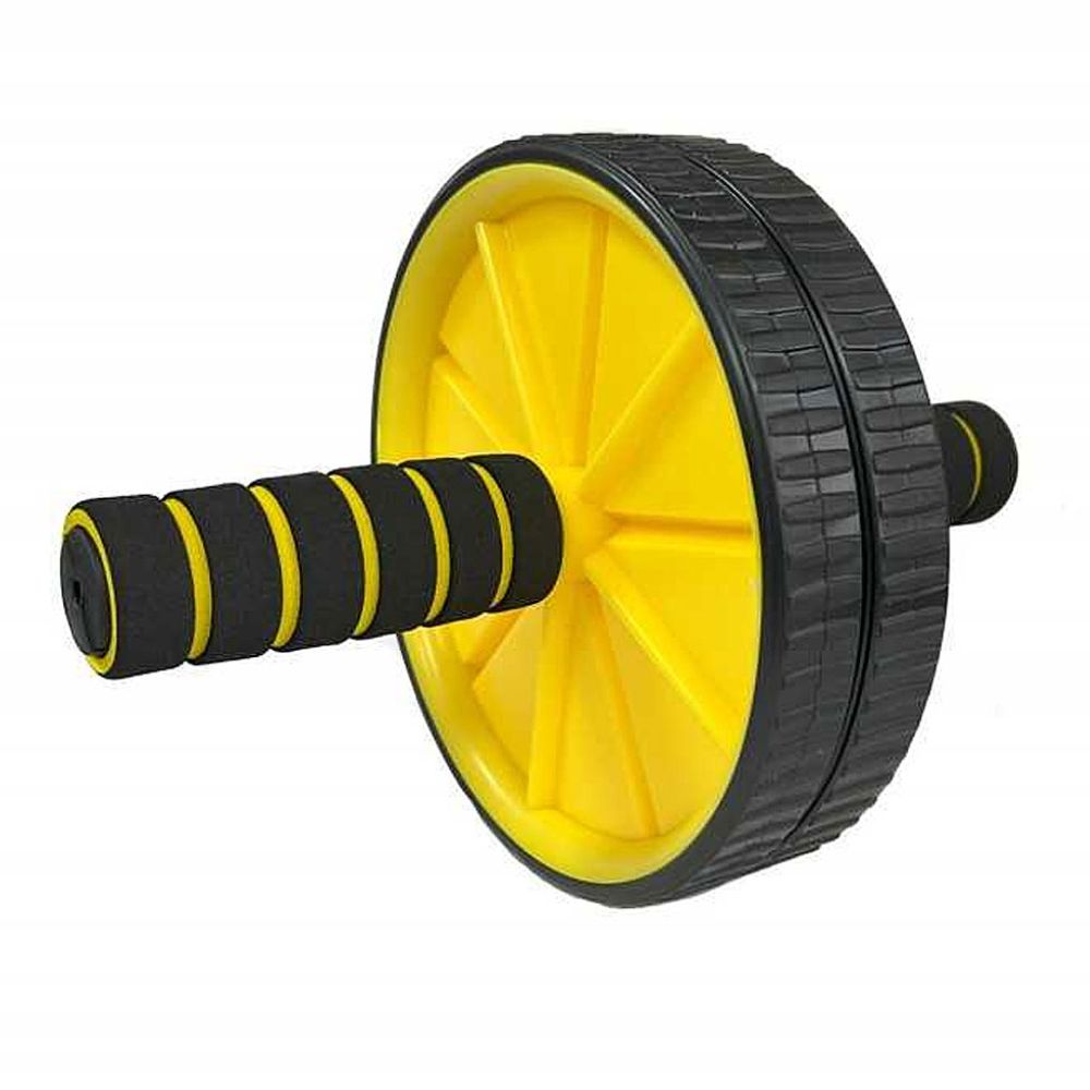 Rueda Abdominal Rodillo Giratorio Amaril - FULL MEGA TIENDAS