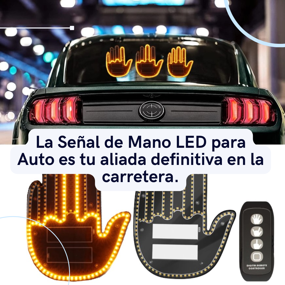 SEÑAL LED DE MANO - FULL MEGA TIENDAS