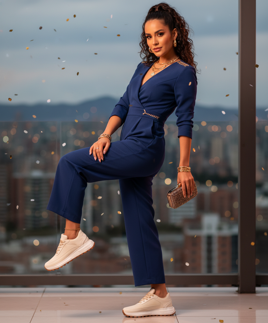 3057-Deportivo Casual boton - FULL MEGA TIENDAS