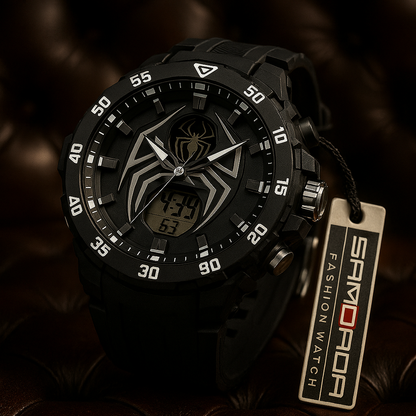 Reloj Sanda 6111 Deportivo Hombre Spider - FULL MEGA TIENDAS