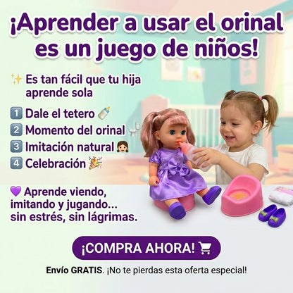 Muñeca Bebe Orina Juguete Accesorio 8266