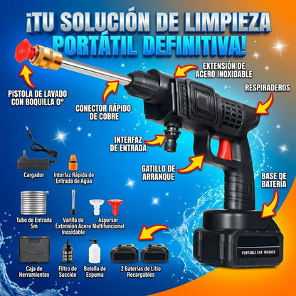 Hidrolavadora 6 BOQUILLAS 48V DOBLE BATE (Copia) - FULL MEGA TIENDAS