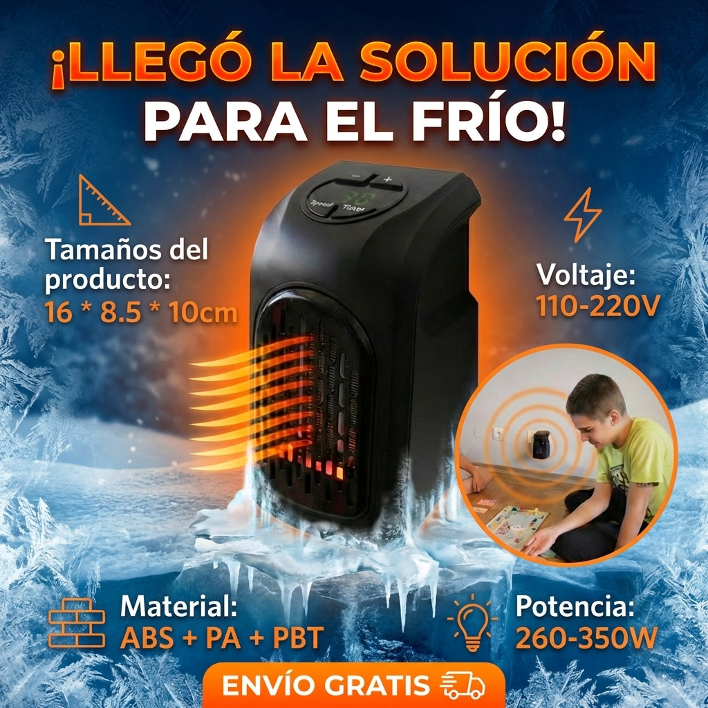 Calentador Ambiente Portátil Calefacción