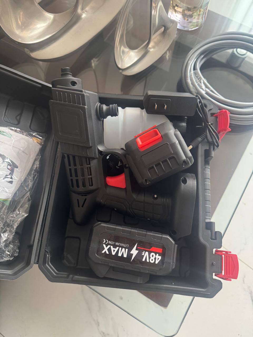 Hidrolavadora 6 BOQUILLAS 48V DOBLE BATE - FULL MEGA TIENDAS