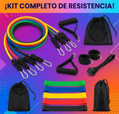 COMBO Fitness 11 piezas anclaje+ banadas - FULL MEGA TIENDAS