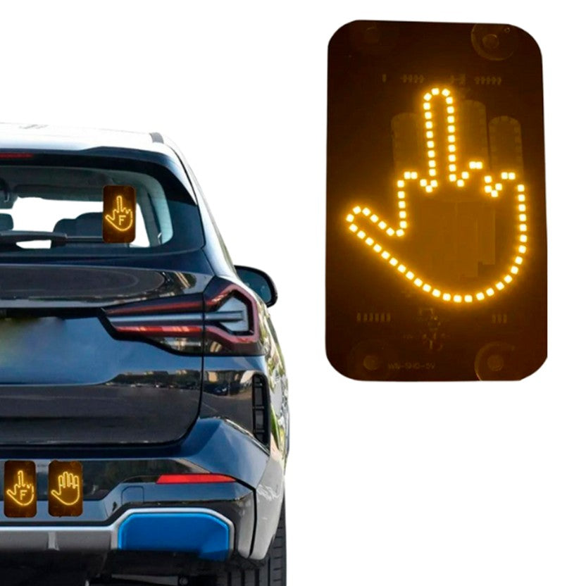 1. AVISO LED PARA CARRO - FULL MEGA TIENDAS