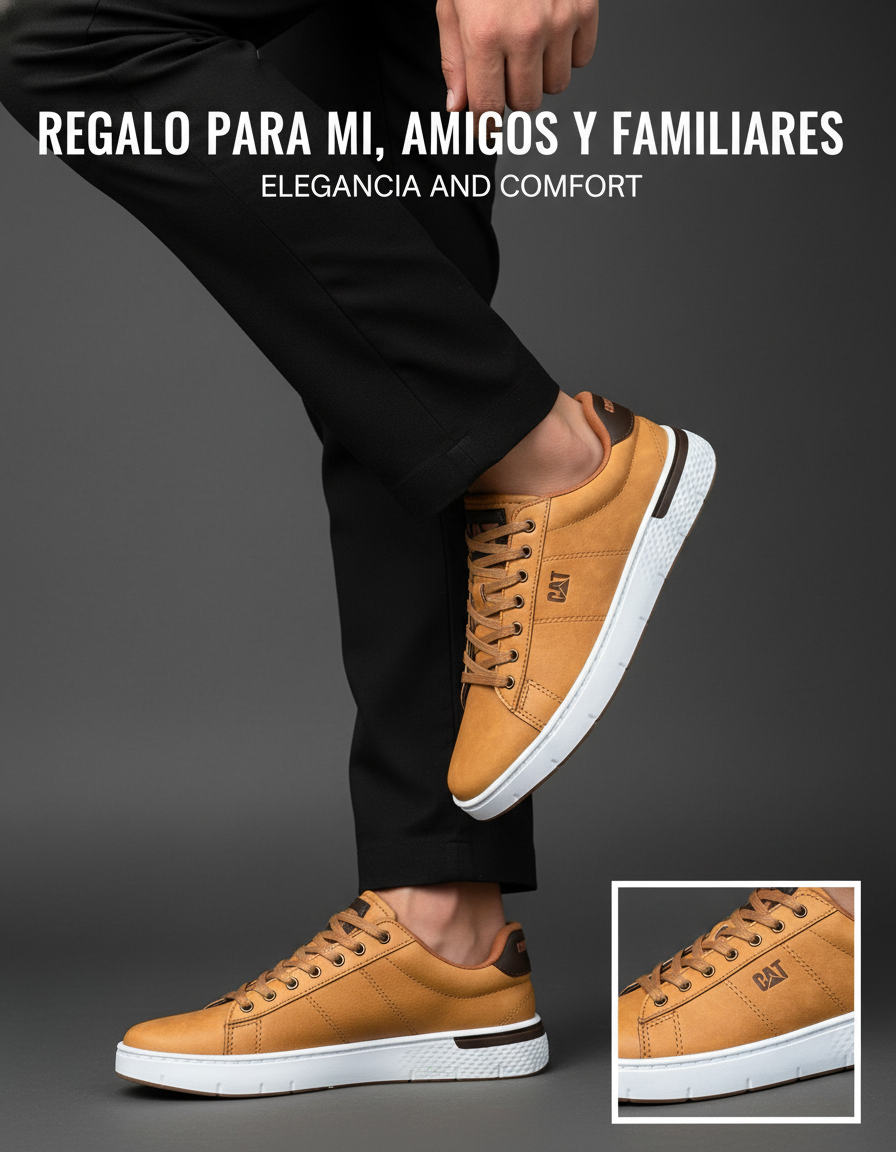 ZAPATO CABALLERO CATERPILLAR CAT002 - FULL MEGA TIENDAS